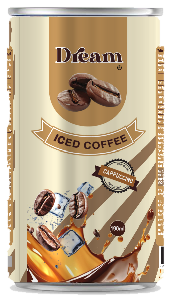 Dream Cappuccino iced coffee can, 190ml