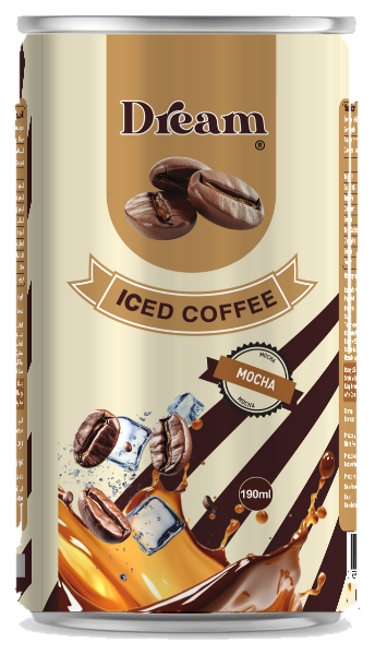 Dream Mocha iced coffee can, 190ml