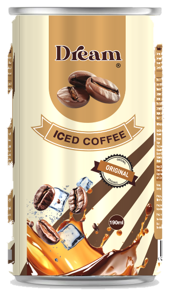 Dream Original iced coffee can, 190ml